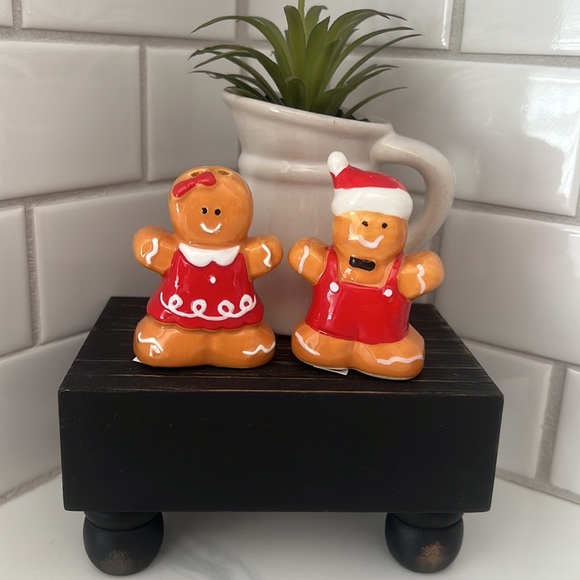 🎄Cute Gingerbread Salt & Pepper! - Picture 2 of 12